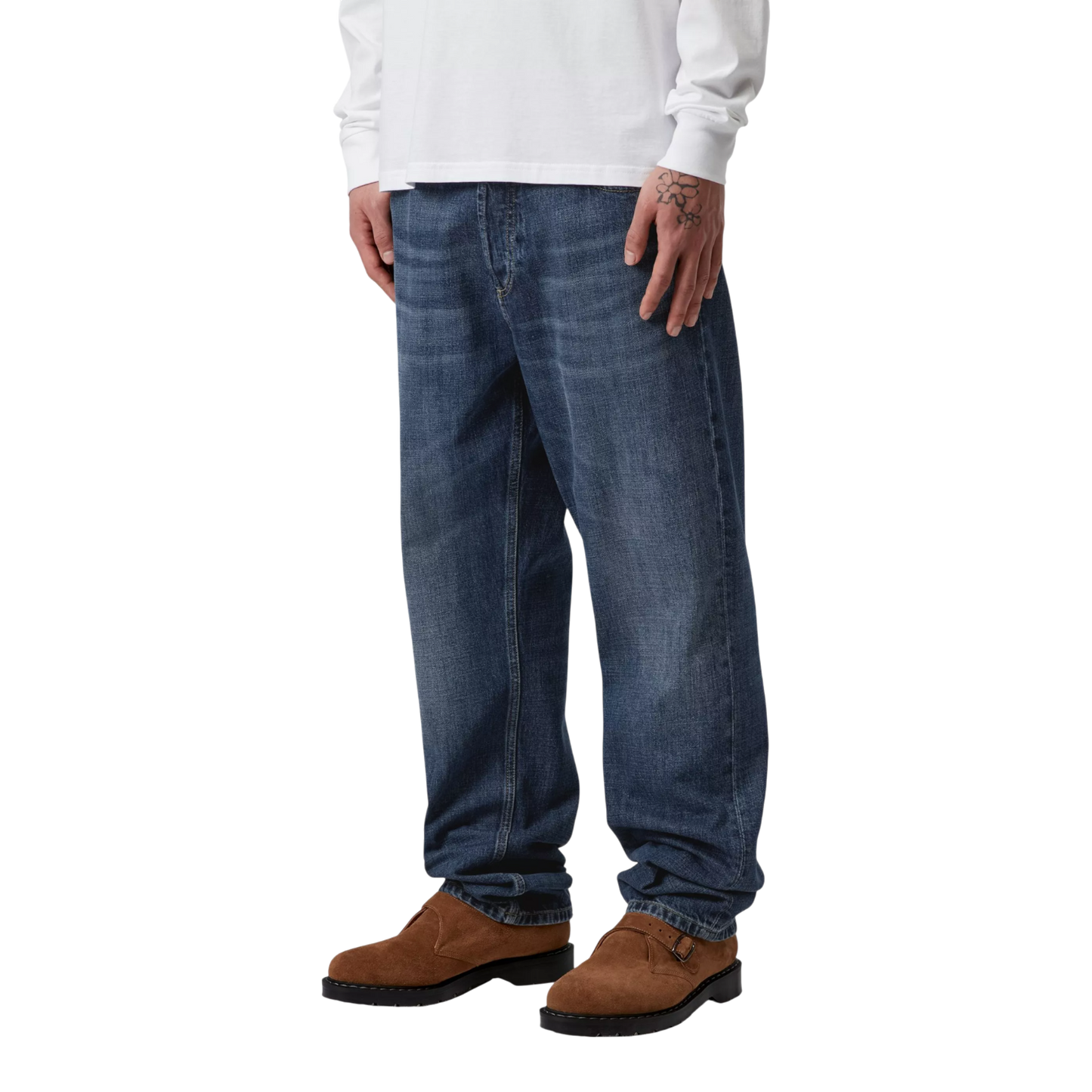 Marlow Pant (Blue, Dark used)| Carhartt WIP