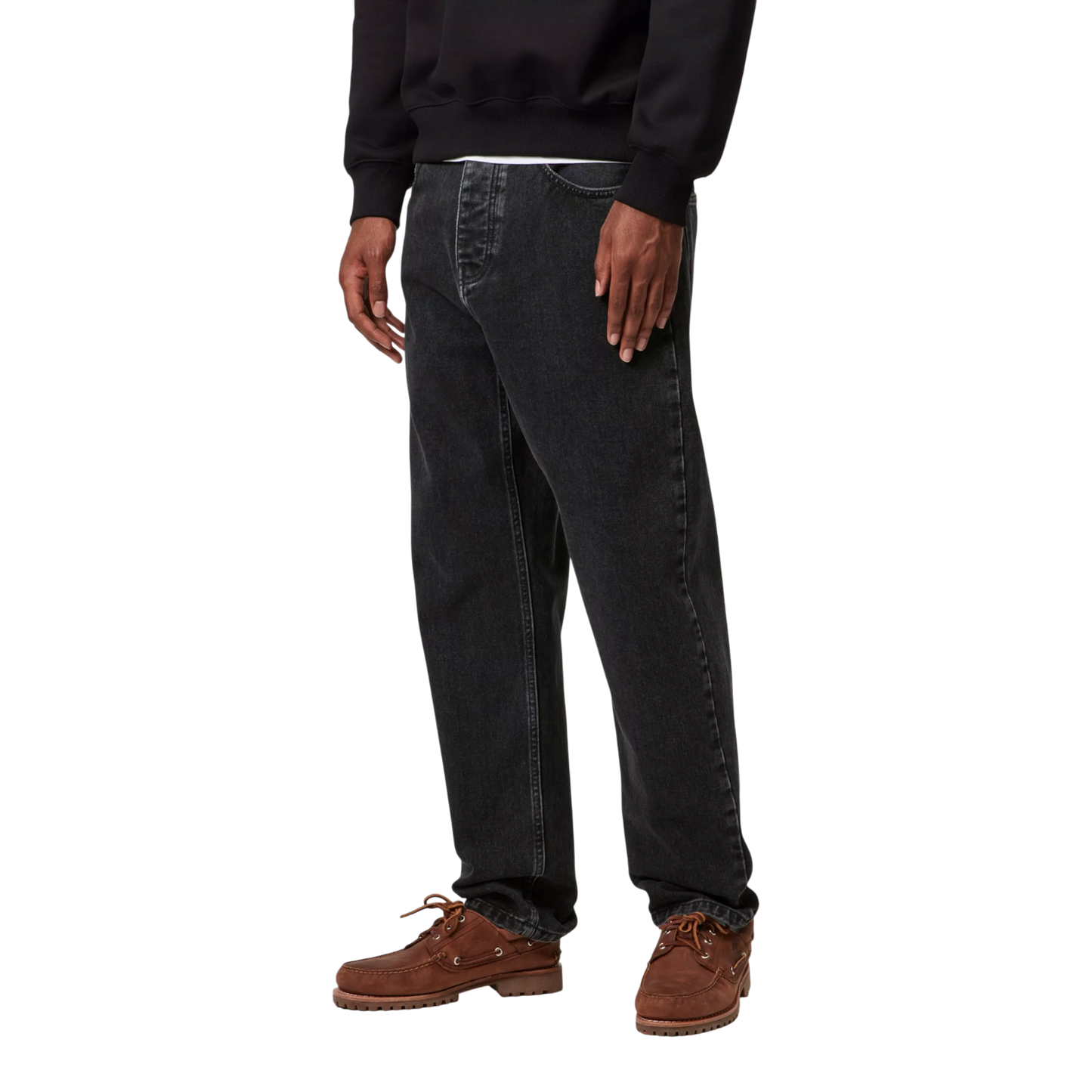 Newel Pant (Black, Stone washed) | Carhartt WIP