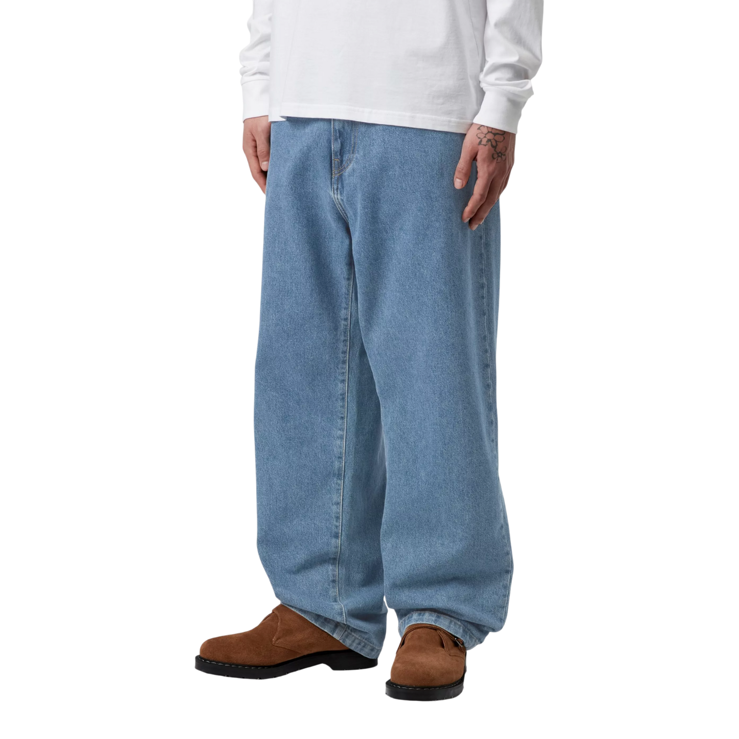 Landon Pant (Blue, Heavy stone wash) | Carhartt WIP