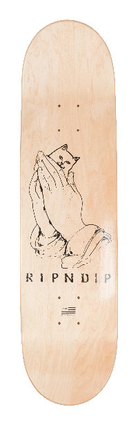 Lord Nermal 8,0" Deck (Blue Glitter Foil) | RIPNDIP