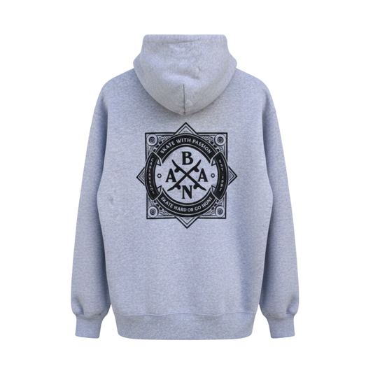Hoodie| "Skate With Passion!" | Bana