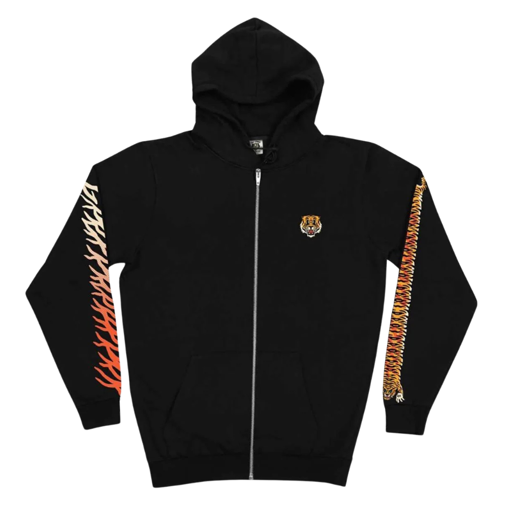 Tiger Bear zip Hoddie| The dudes