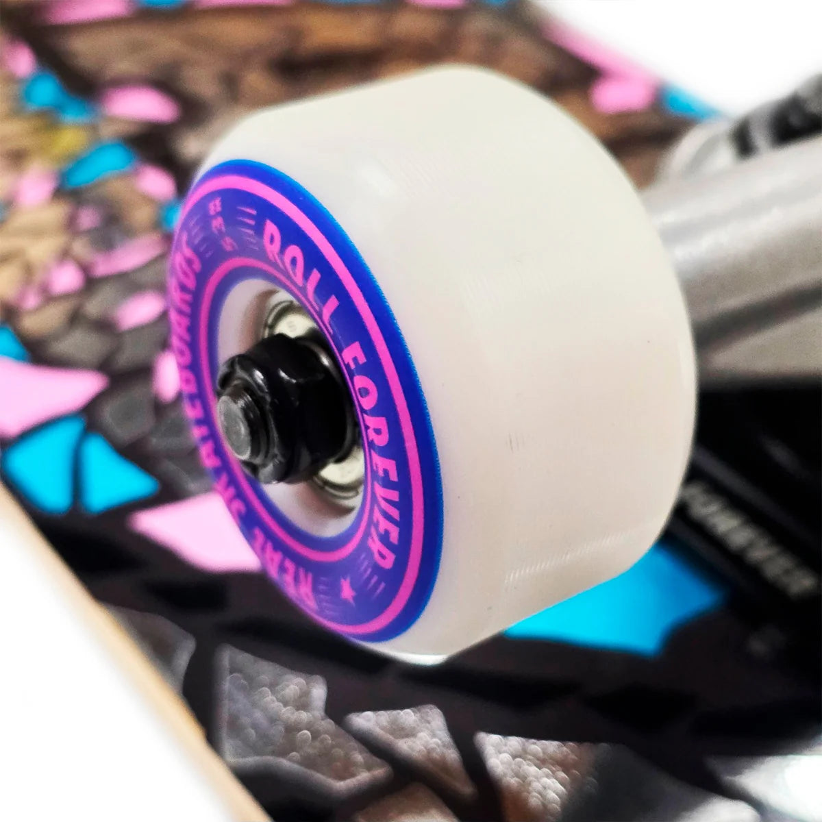Skate Completo Real MOSAIC OVAL FOIL 7.3" | REAL