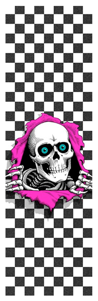 Lixa Powell Peralta Ripper Checker White- 9" | POWELL PERALTA