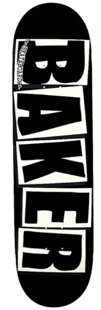 Baker Brand Logo Black White - 8.0" | BAKER