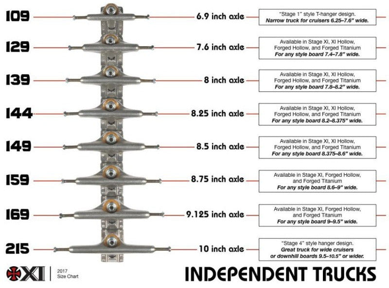 Trucks Independent Forged Hollow Standard Silver 2PK - 139mm| INDEPENDENT