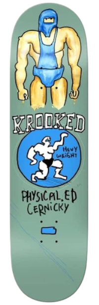 Eddie Cernicky Physical Ed 8.25" Deck | KROOKED