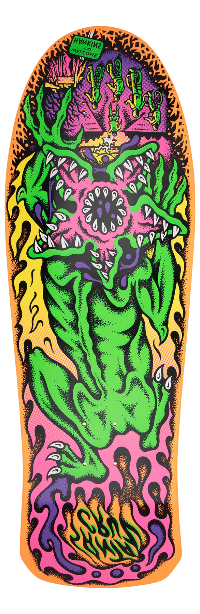 Stranger Things Salba Demogorgon 10.3" Old School Skateboard Deck | SANTA CRUZ