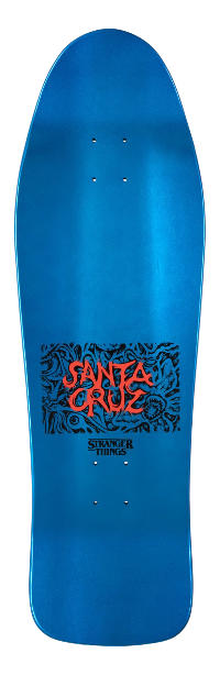 Stranger Things Knox Hellfire 10.07" Old School Skateboard Deck | SANTA CRUZ