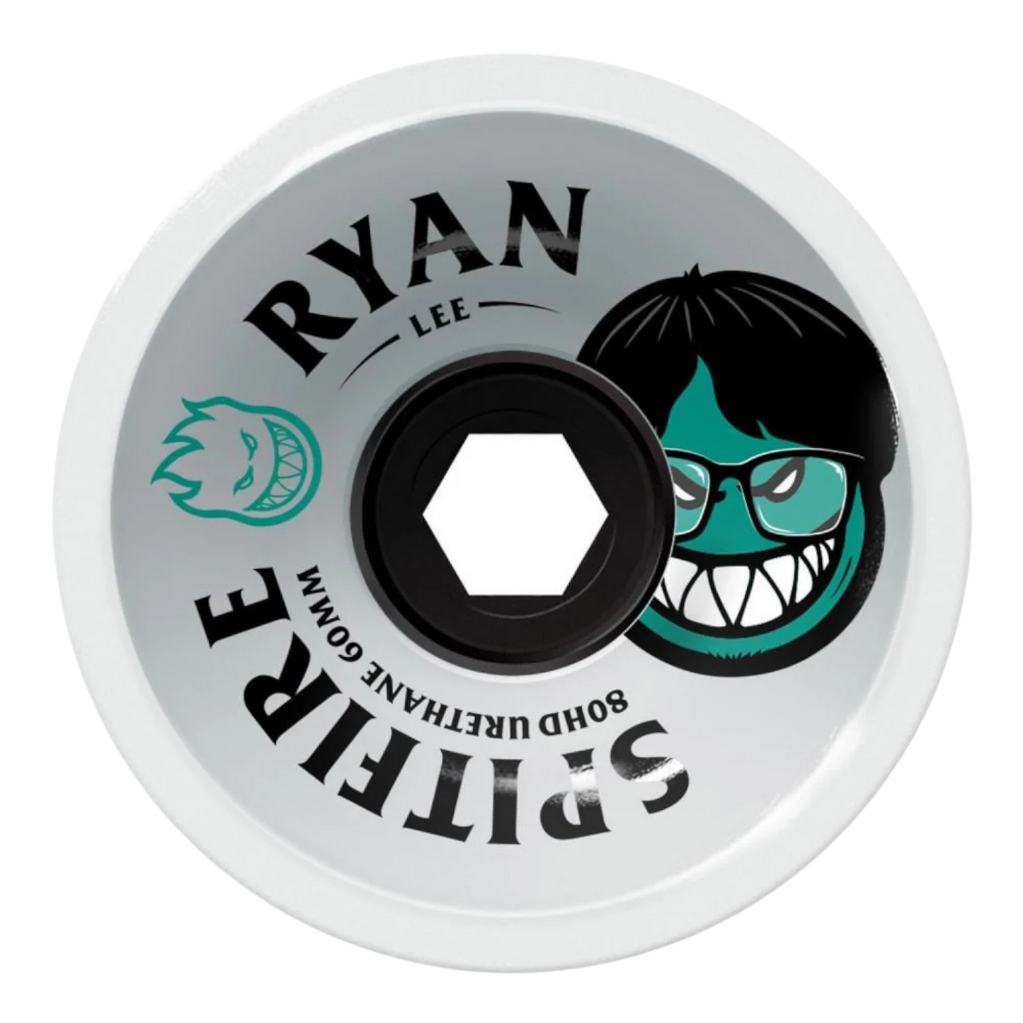 Rodas de skate Spitfire Soft Ryan Lee Burn Squad 80HD - Transparentes| SPITFIRE