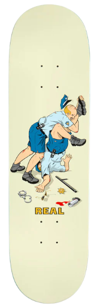 Double Duty Security TF Skateboard 8.5" Deck | REAL