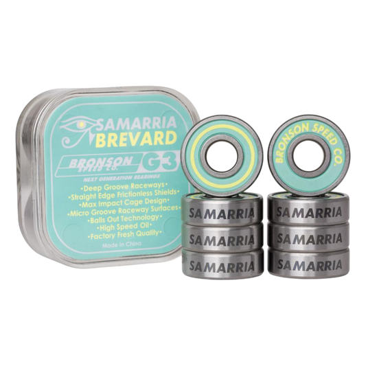 Bronson Speed Co. Bearings Samaria Brevard Pro G3(pack of 8) | BRONSON