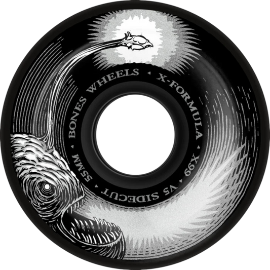Rodas de skate X-Formula Dark Waters 55mm V5 Sidecut 99A | BONES