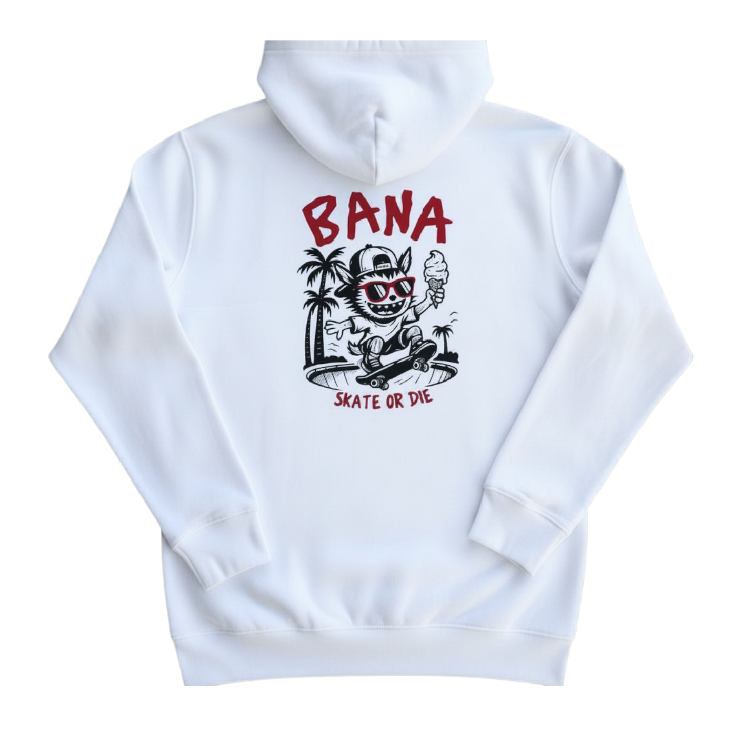 Hoodie| "Skate or Die" | Bana