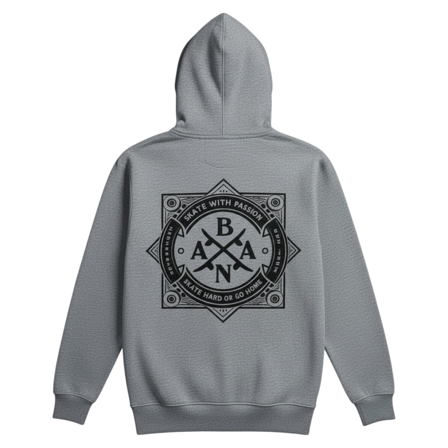 Hoodie| "Skate With Passion!" KIDS| Bana