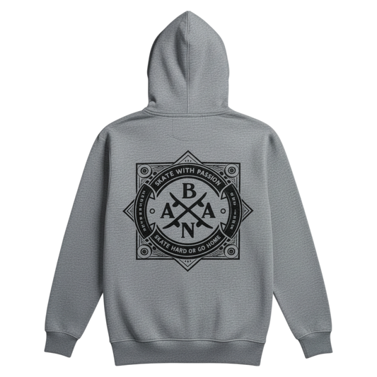 Hoodie| "Skate With Passion!" KIDS| Bana