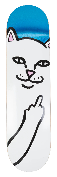 Lord Nermal 8,0" Deck (Blue Glitter Foil) | RIPNDIP