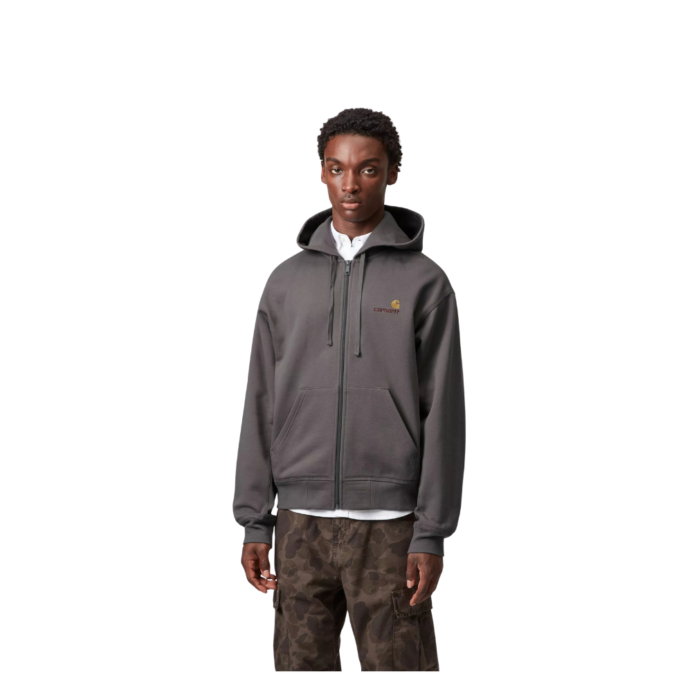 Hooded American Script Jacket | Carhartt WIP