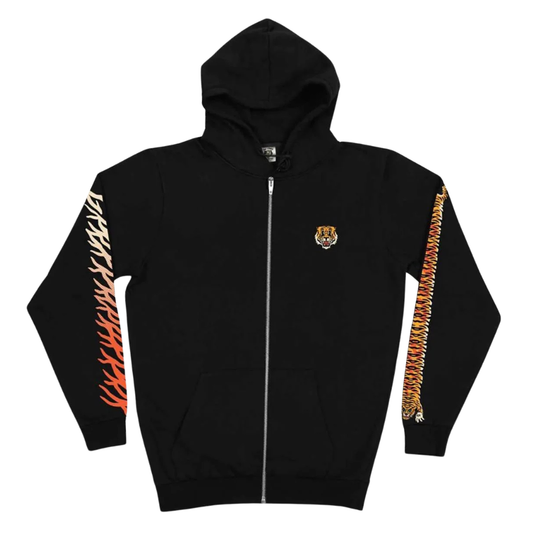 Tiger Bear zip Hoddie| The dudes