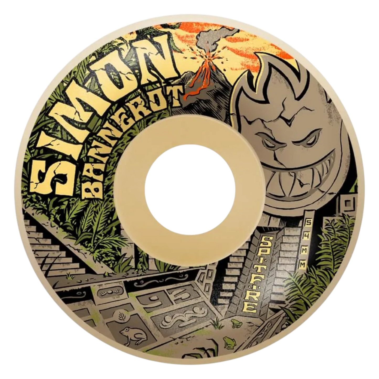 Rodas de skate Spitfire F4 93 Radial Full Bannerot 54mm | SPITFIRE