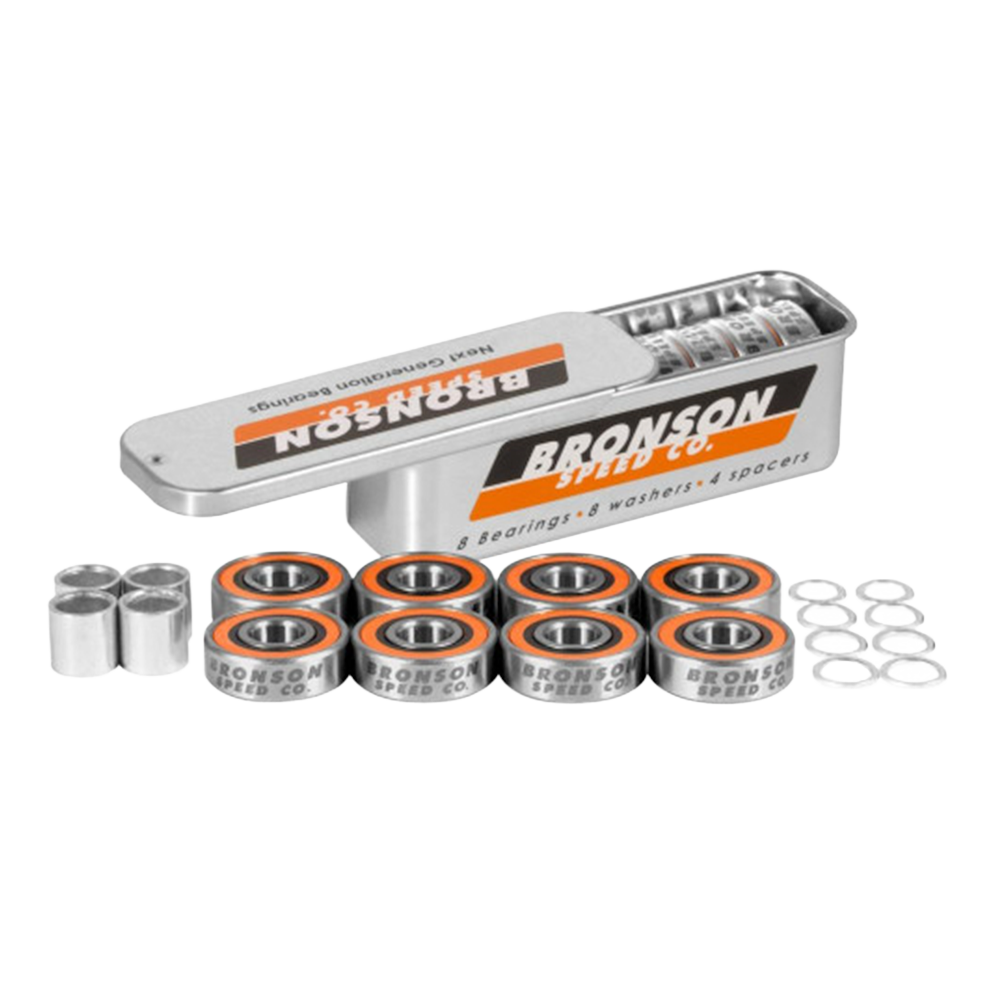 Bronson speed co. bearings g3 (pack of 8) | BRONSON