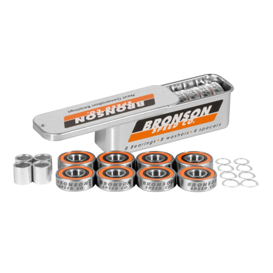 Bronson speed co. bearings g3 (pack of 8) | BRONSON