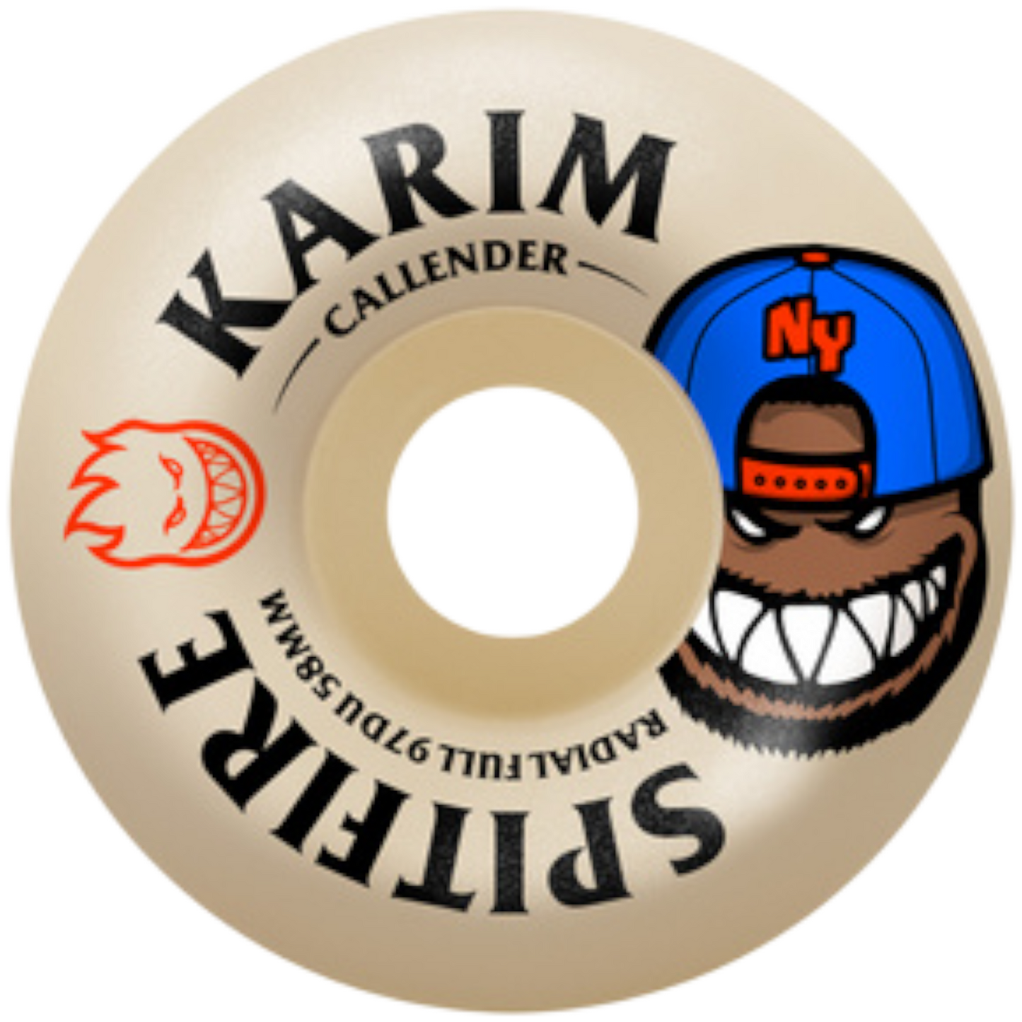 Rodas Spitfire - F4 97du Radial Full Karim Callender Burn Squad (natural)| SPITFIRE
