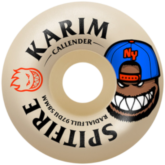 Rodas Spitfire - F4 97du Radial Full Karim Callender Burn Squad (natural)| SPITFIRE