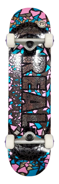 Skate Completo Real MOSAIC OVAL FOIL 7.3" | REAL