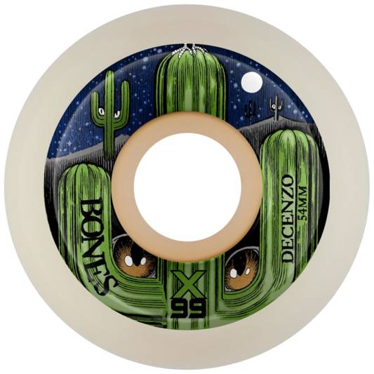 Rodas Bones Ryan Decenzo Cat Eye Cacti X-Formula™ (XF) V5 Sidecut - 54mm 99A | BONES