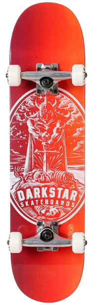 Skate Completo Darkstar Warrior Youth - 7.375" (Mid)|DARKSTAR