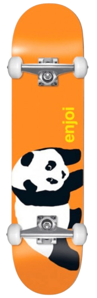 Skate Completo Enjoi NBD Panda Resin Orange - 7.75"|ENJOI