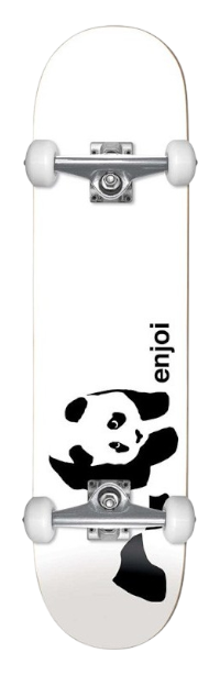 Skate Completo Enjoi Whitey Panda White - 7.75"|ENJOI